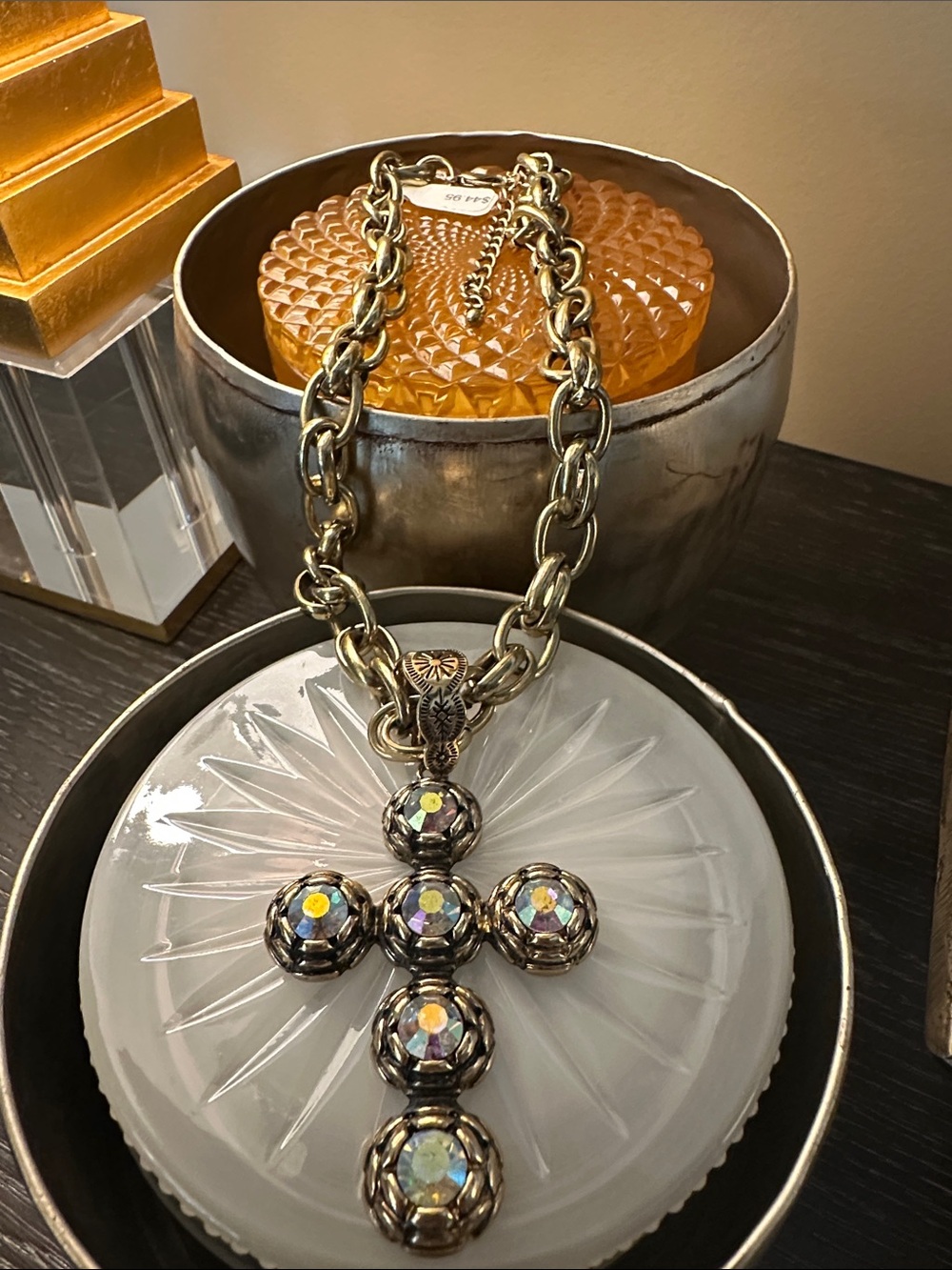 Alice in Dallas - Cross Necklace